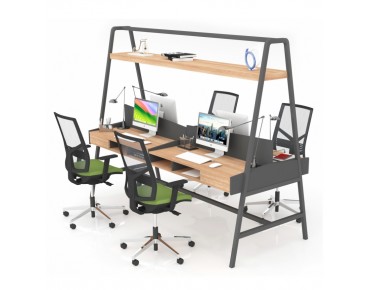 SWING QUADRUPSE STUDY DESK