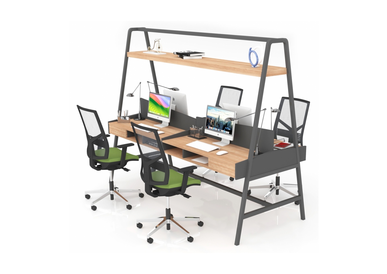 SWING QUADRUPSE STUDY DESK